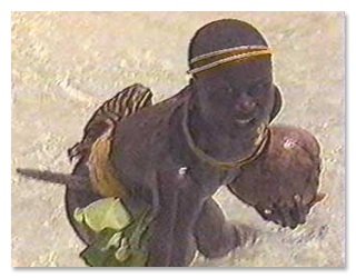 Sentinelese man